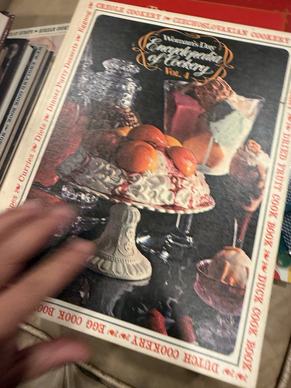 Vintage Cookbook Woman’s Day Encyclopedia of Cookery Vol 4 Hardback 1966