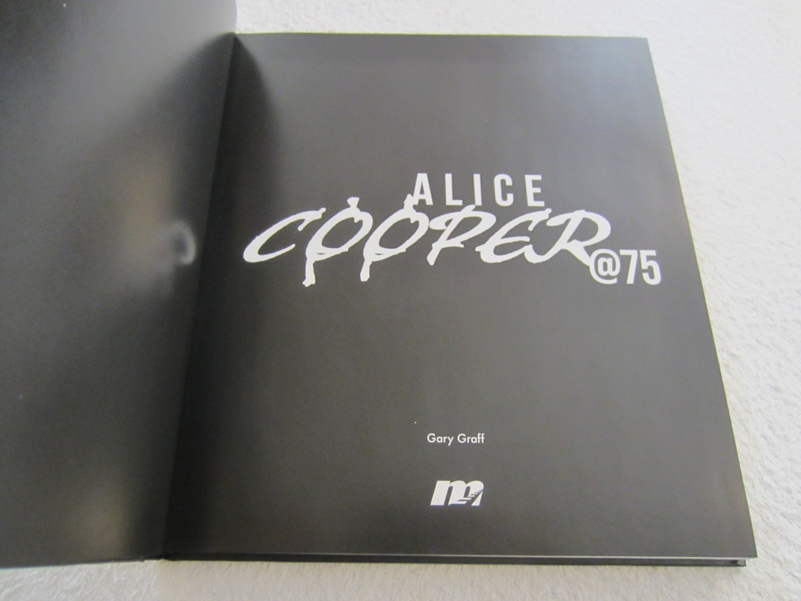 Alice Cooper @ 75 by Gary Graff – 2025 Illustrated Hardcover Book