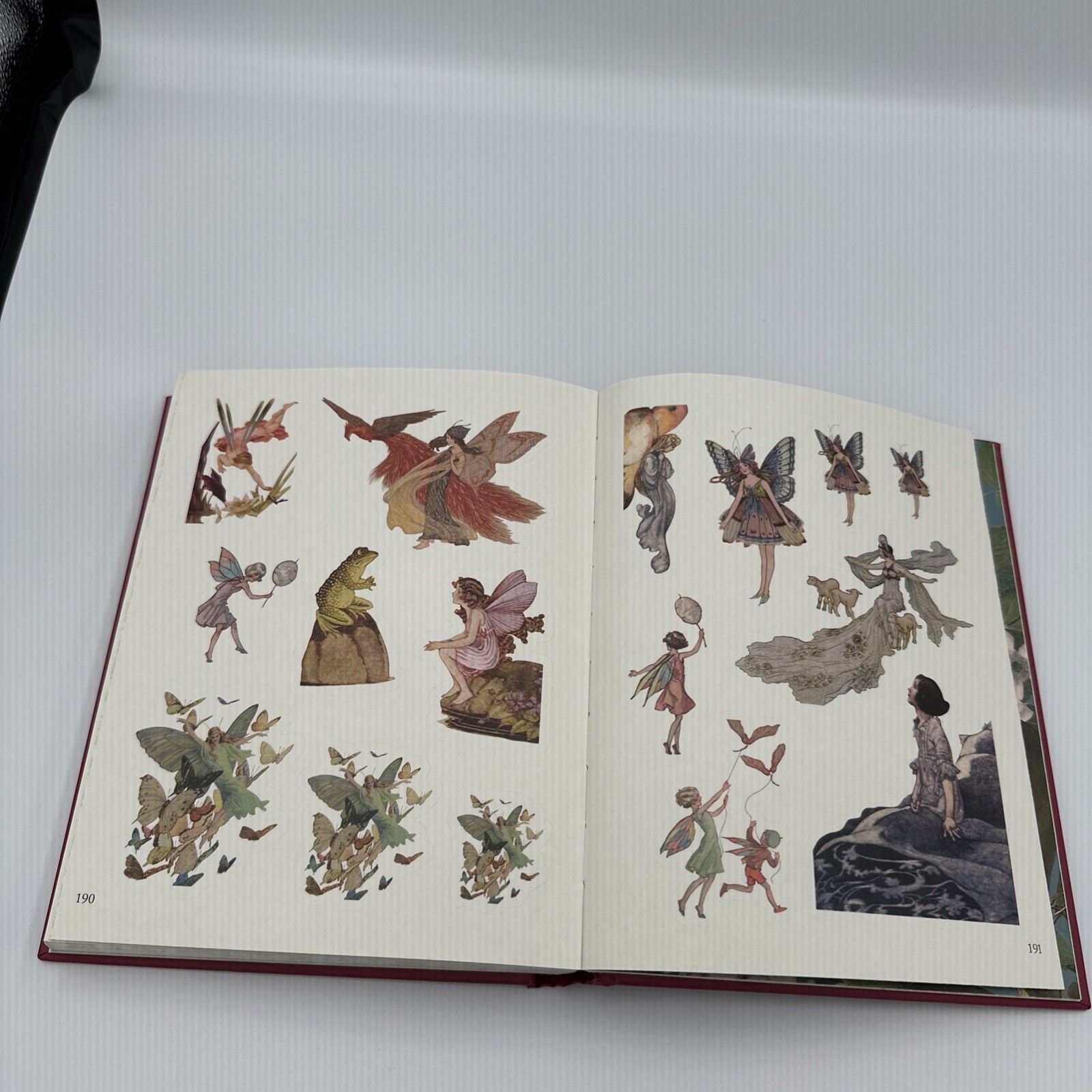 [80% Full] The Forests, Fairies and Fungi Sticker Anthology Book 1,000+ Stickers
