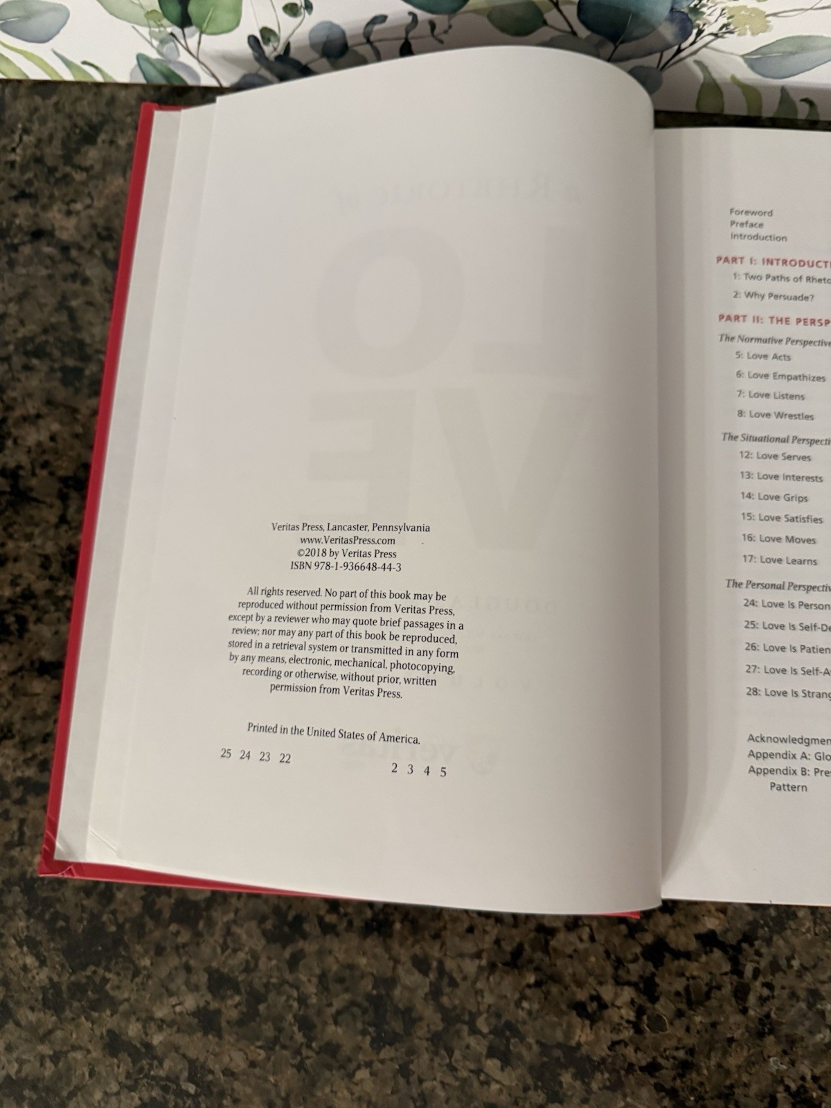 A Rhetoric of Love Volume One – Hardcover, by Douglas m. jones – Very Good