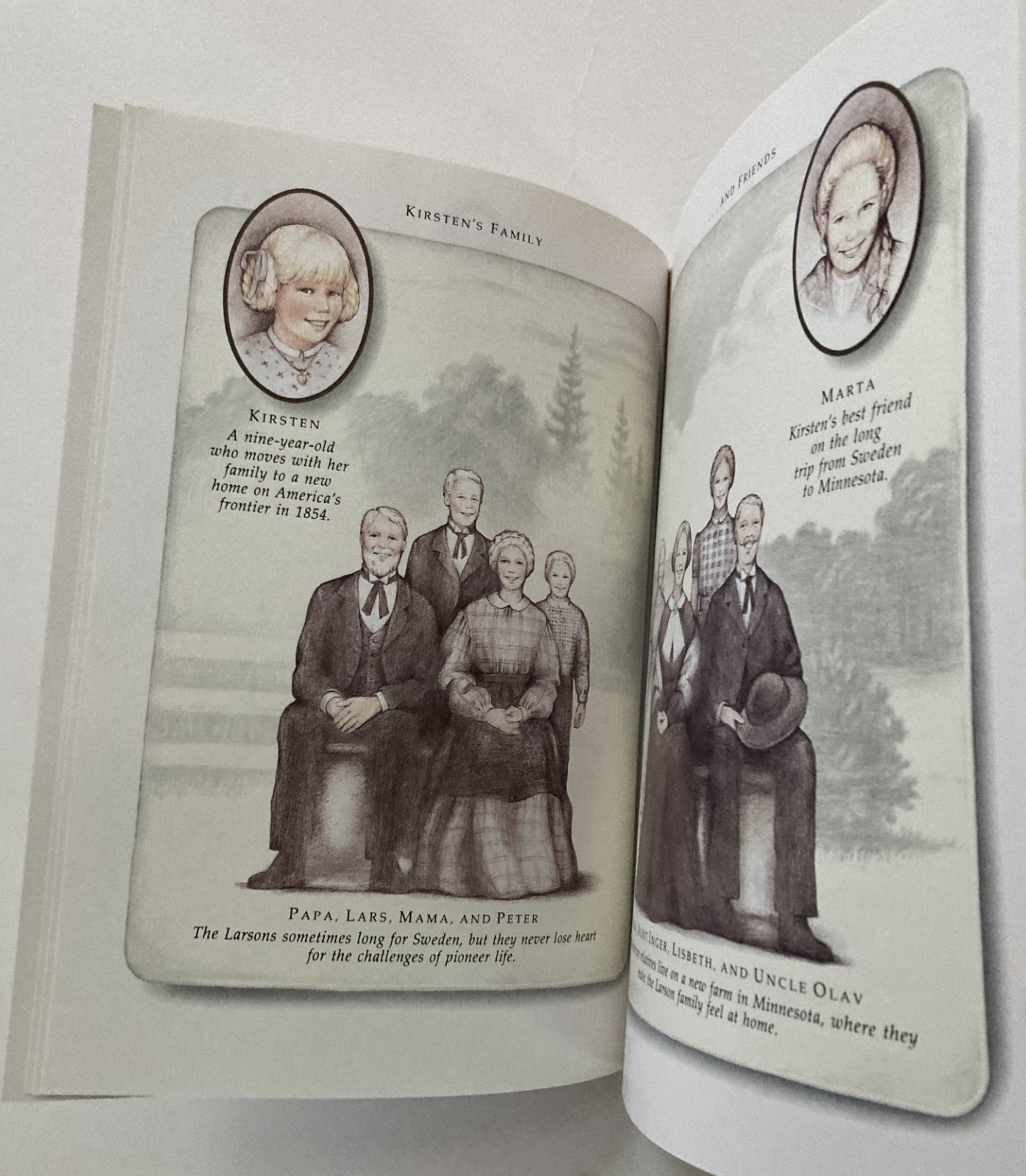 VTG Kirsten American Girl Series Box Set 1-6 Pleasant Co. Original 1st Ed 1980s