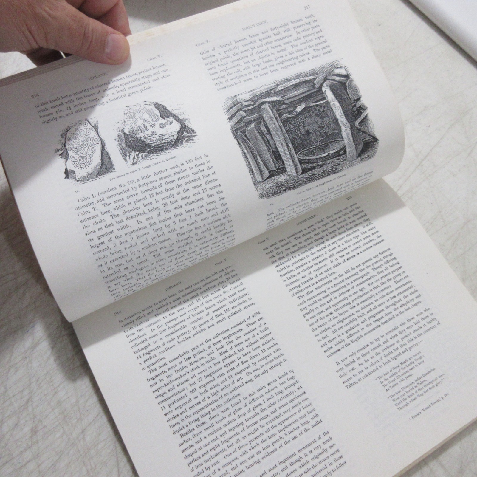 Megaliths Rude Stone Monuments All Countries Ages Uses Antique Book Reproduction