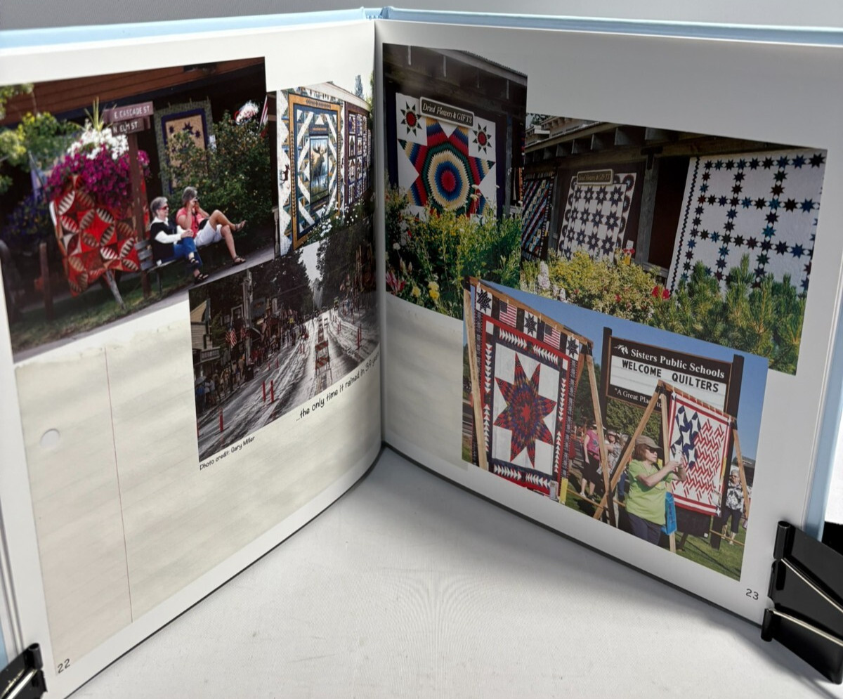 Sisters Outdoor Quilt Show Memory Book 40th 1975- 2015