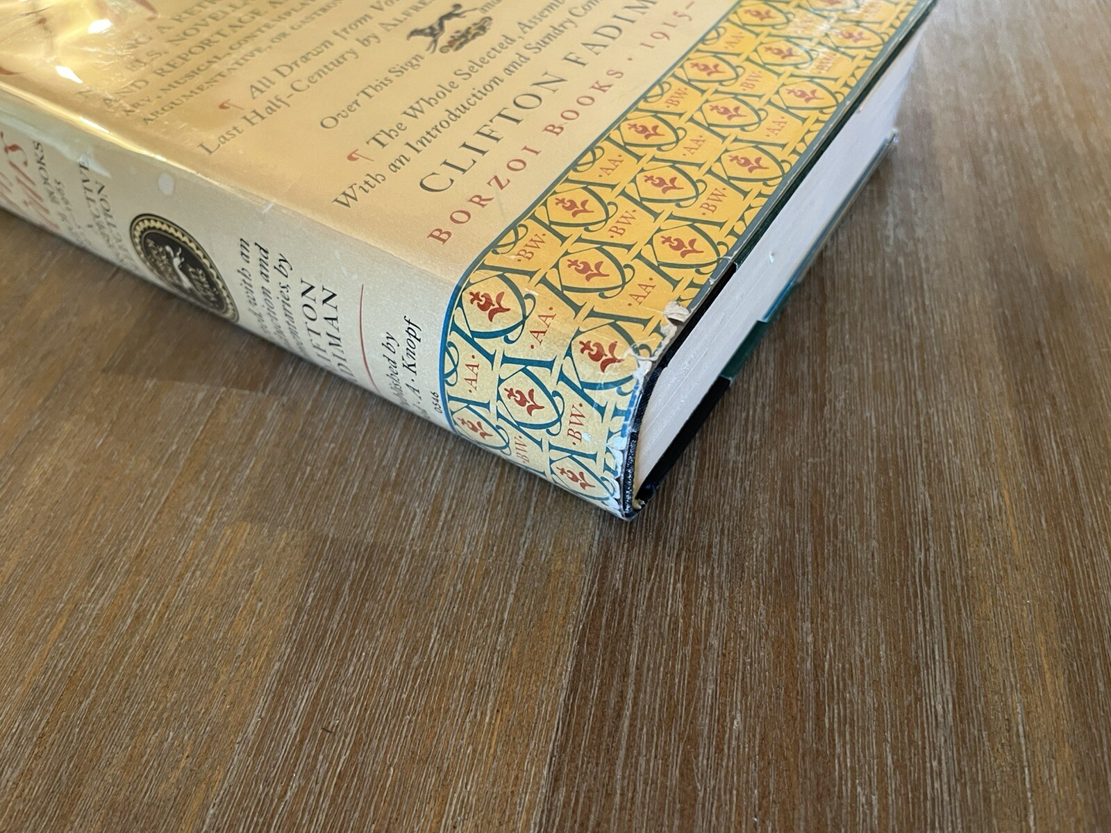 📚 Fadiman – FIFTY YEARS – Borzoi Books 1915-1965 Knopf 1st Edition