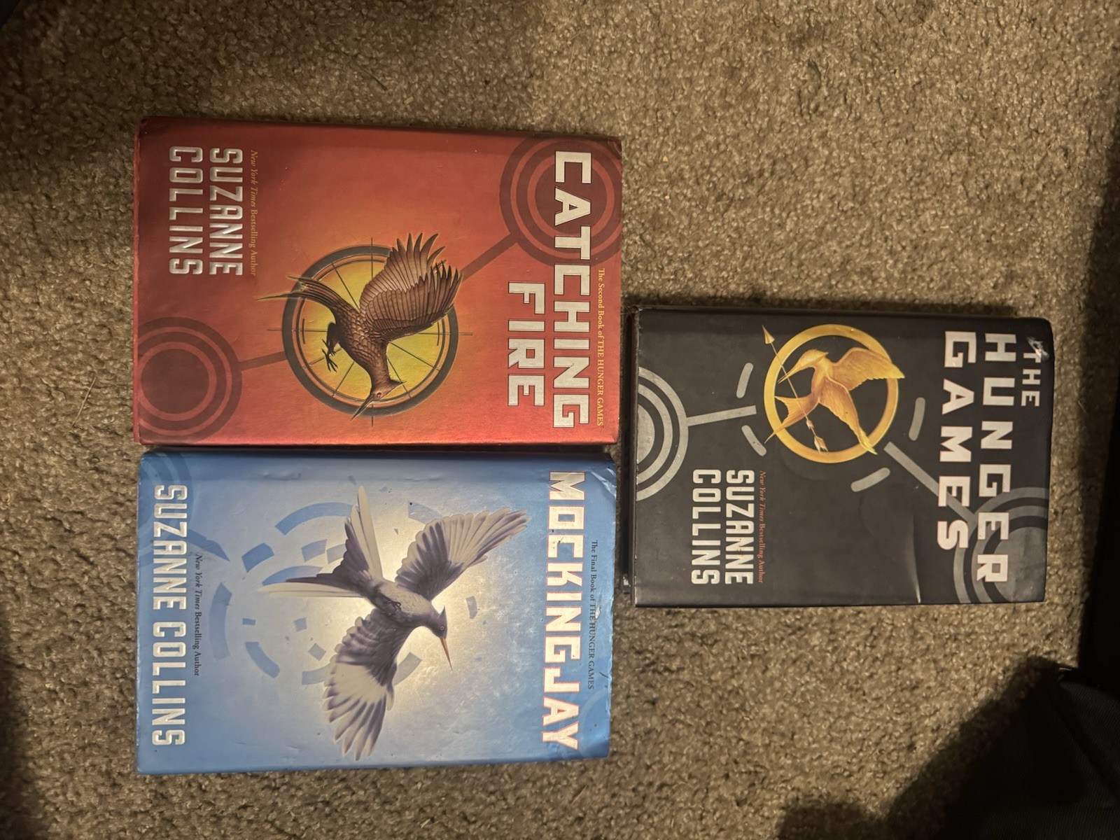 The Hunger Games Trilogy the Hunger Games, Catching Fire, Mockingjay