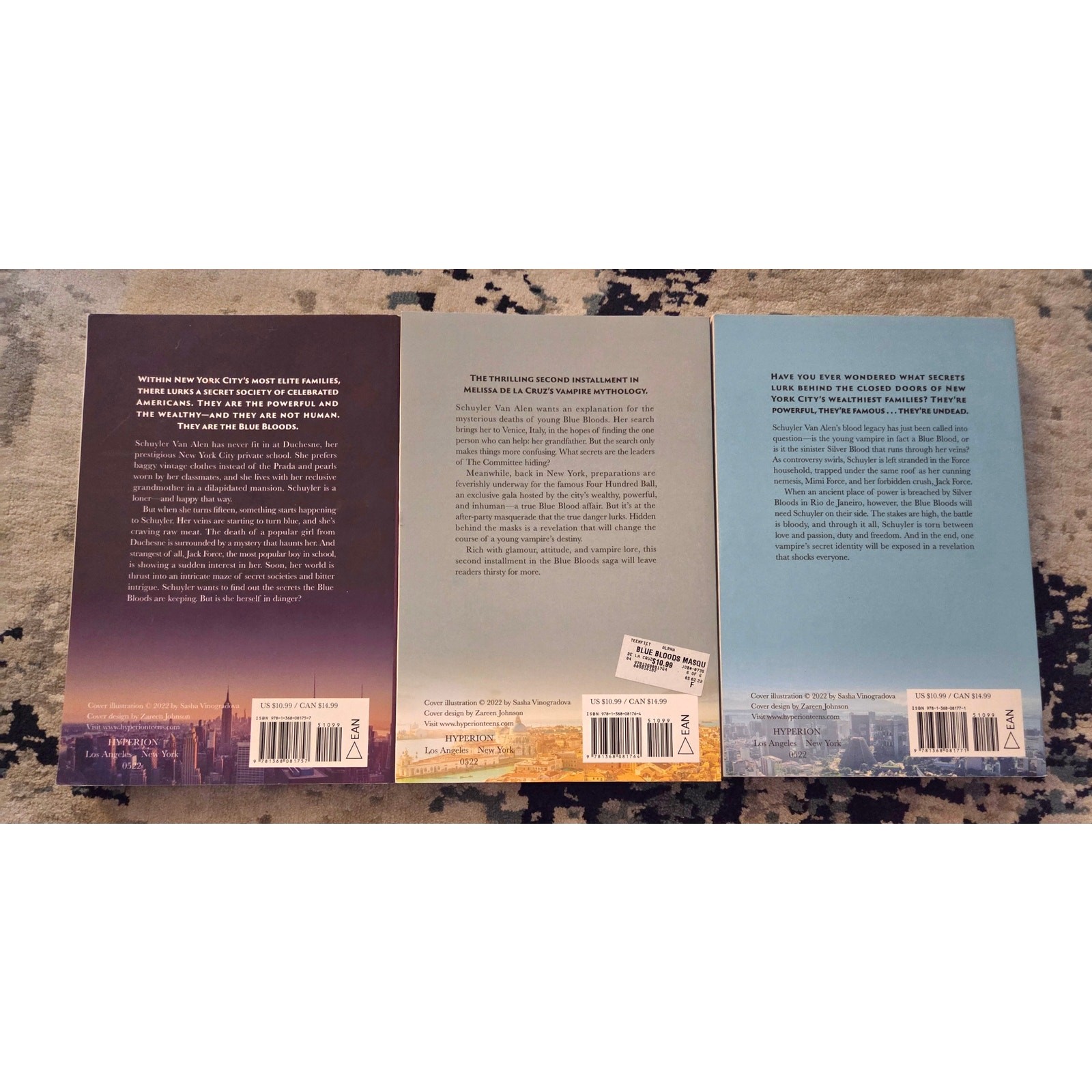 Blue Bloods Trilogy (Books 1-3) by Melissa de la Cruz