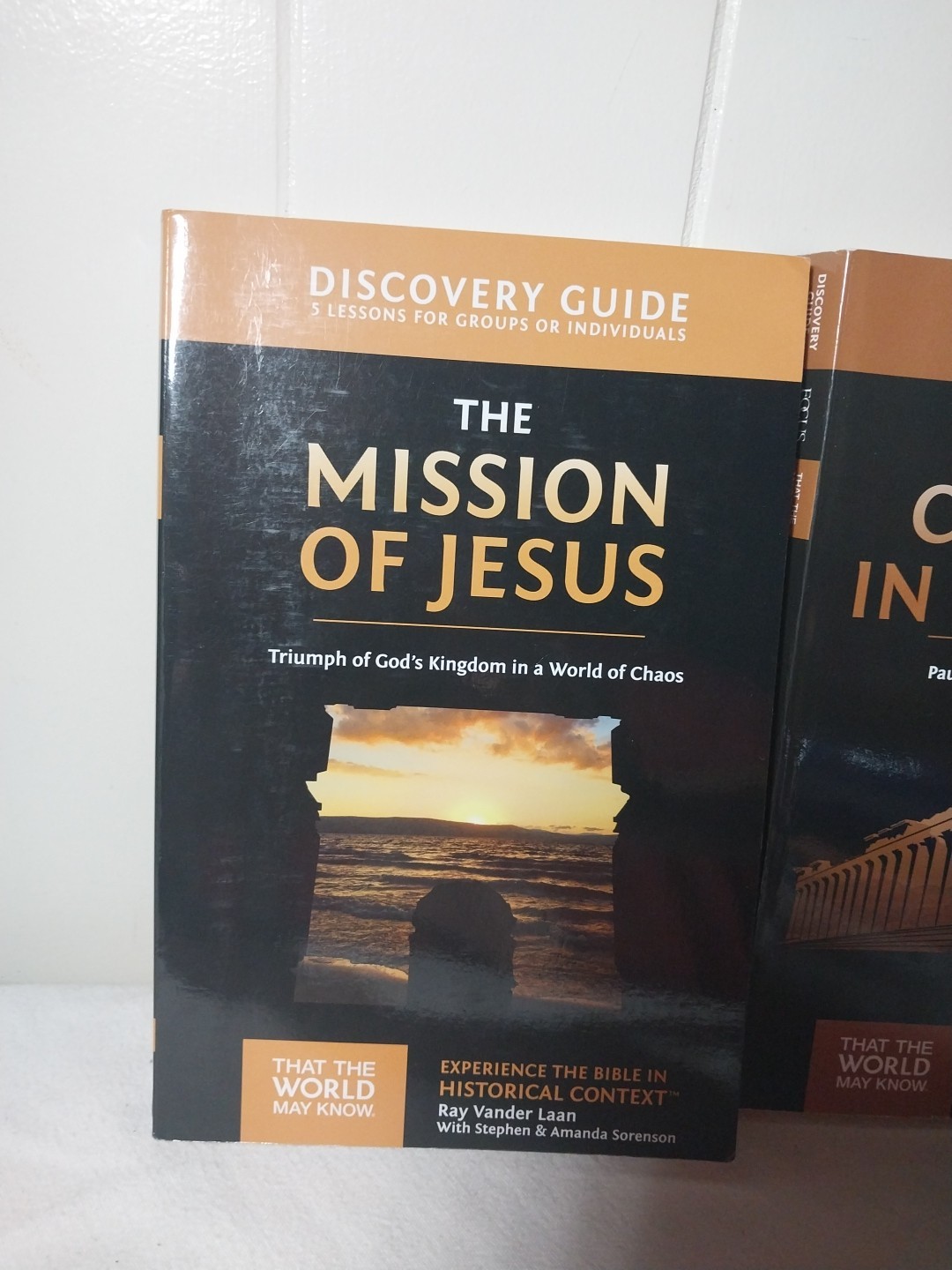 Discovery Guides 14,16 Ray Vander Laan Books Mission Jesus, Cultures In Conflict