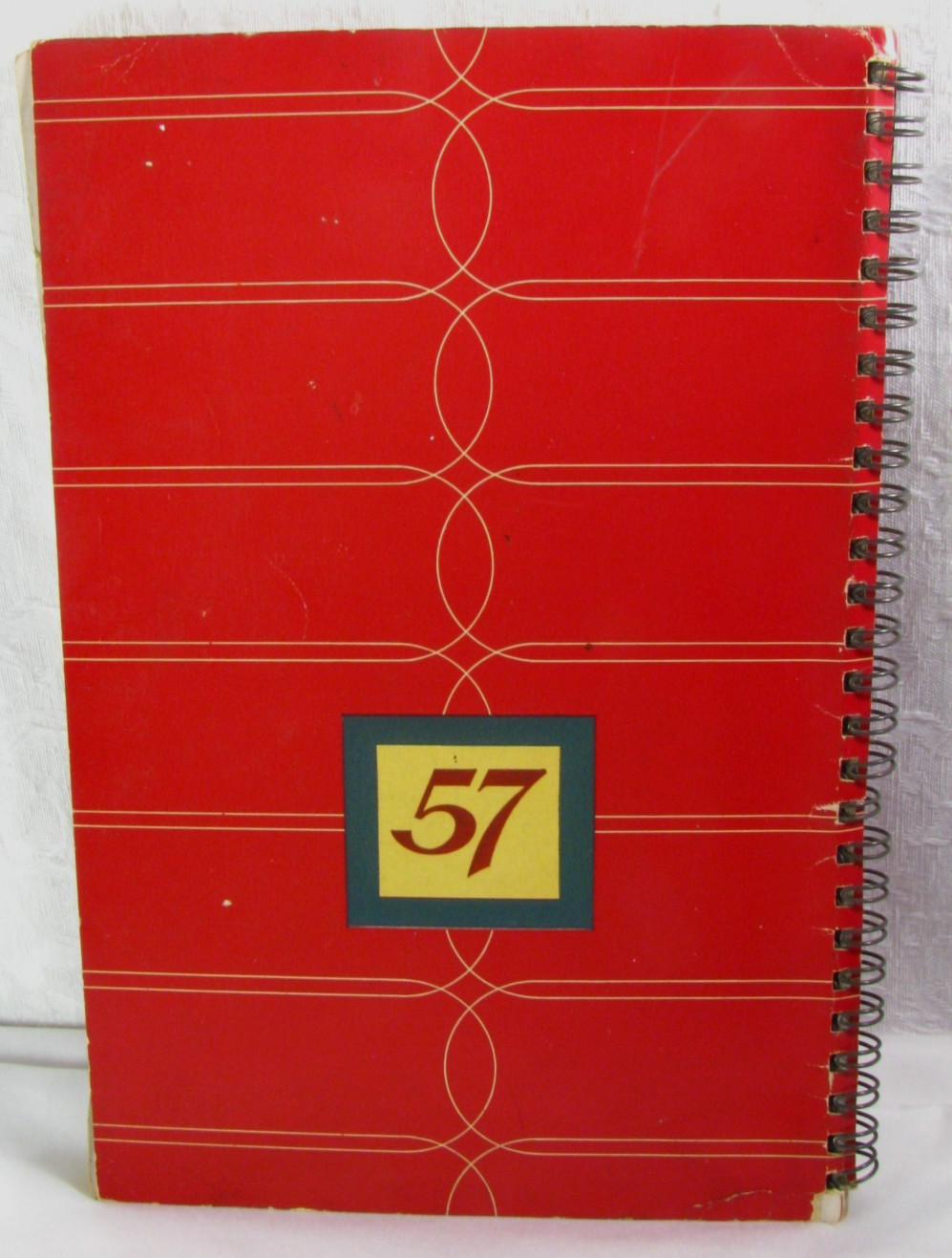 Vintage Heinz Recipe Book Spiral Bound 1939 Ring Wire Bound WWII Cookbook