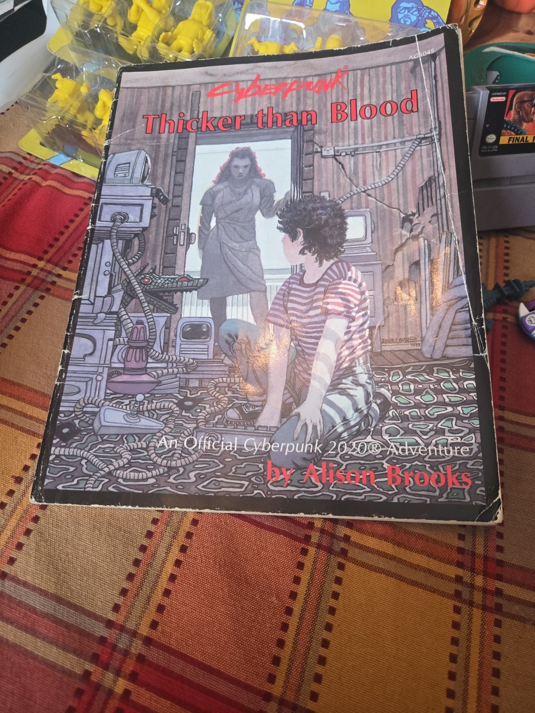 Thicker than Blood by Alison Brooks adventure for Cyberpunk Atlas Games Vintage