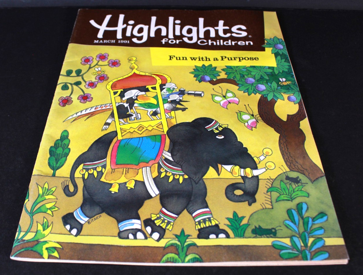 Highlights for Children Lot 3 Activity Books Unsolved Puzzles No Pen Markings