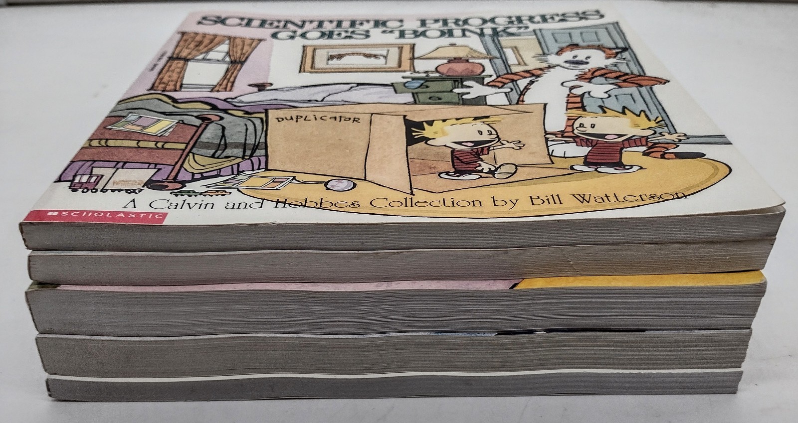 Lot of 5 Calvin and Hobbes Collection by Bill Watterson – Comic Strips PB Books