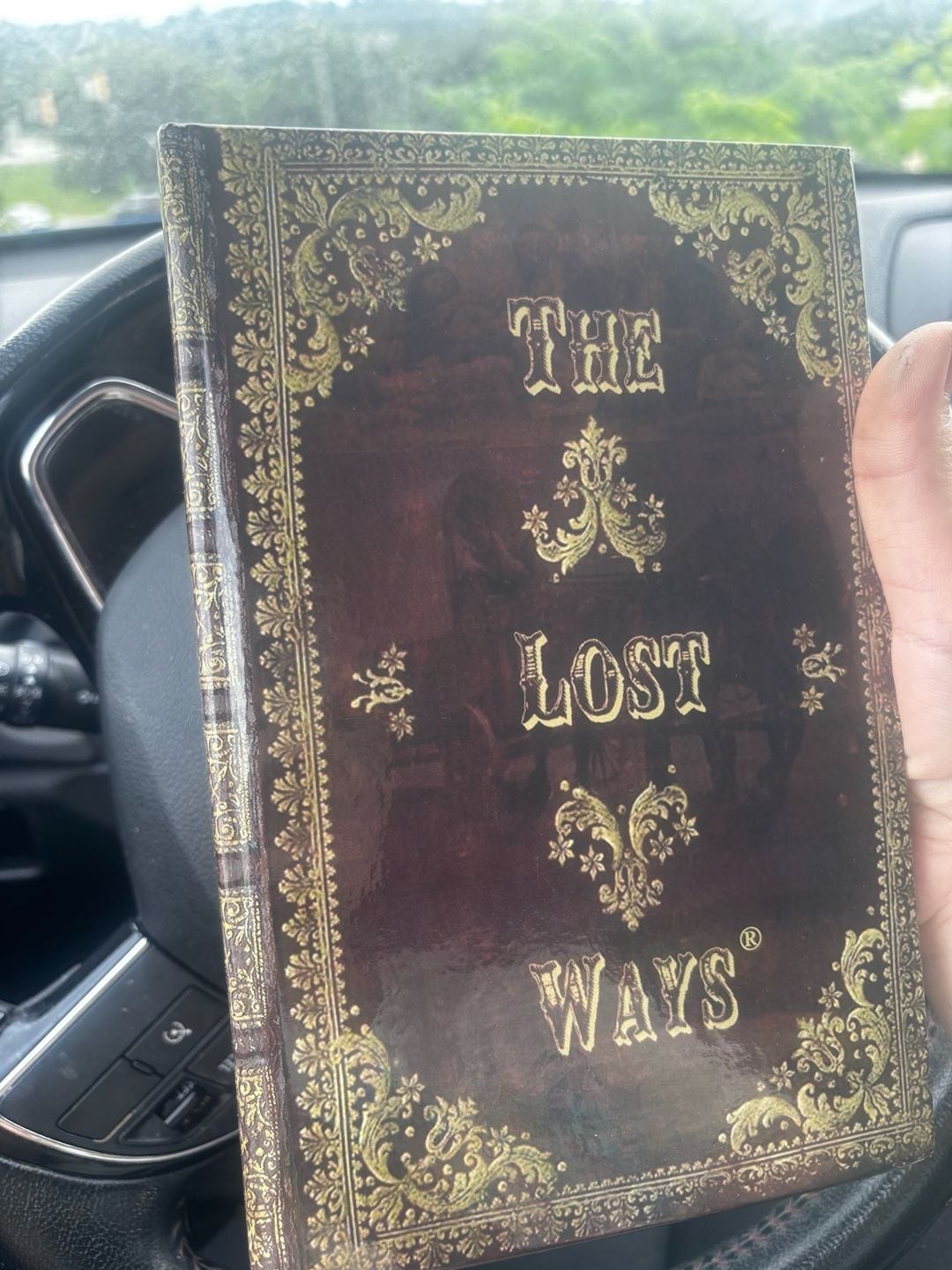 The Lost Ways by Claude Davis Hardcover Survival Guide