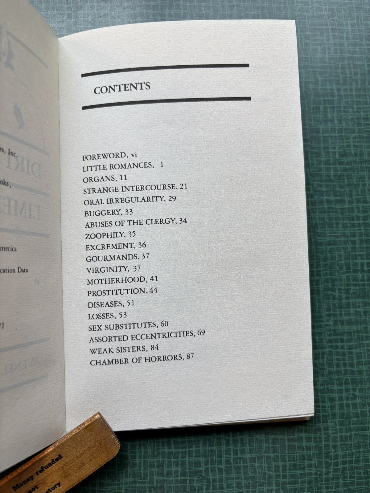 Dirty Little Limericks ~ Avenel Books (1980 Humor Poetry, Hardcover w/ DJ)