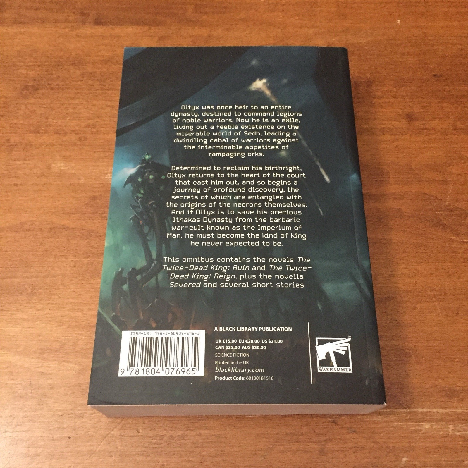 The Twice Dead King Omnibus (Warhammer) by Nate Crowley 2025 TPB * UNREAD *