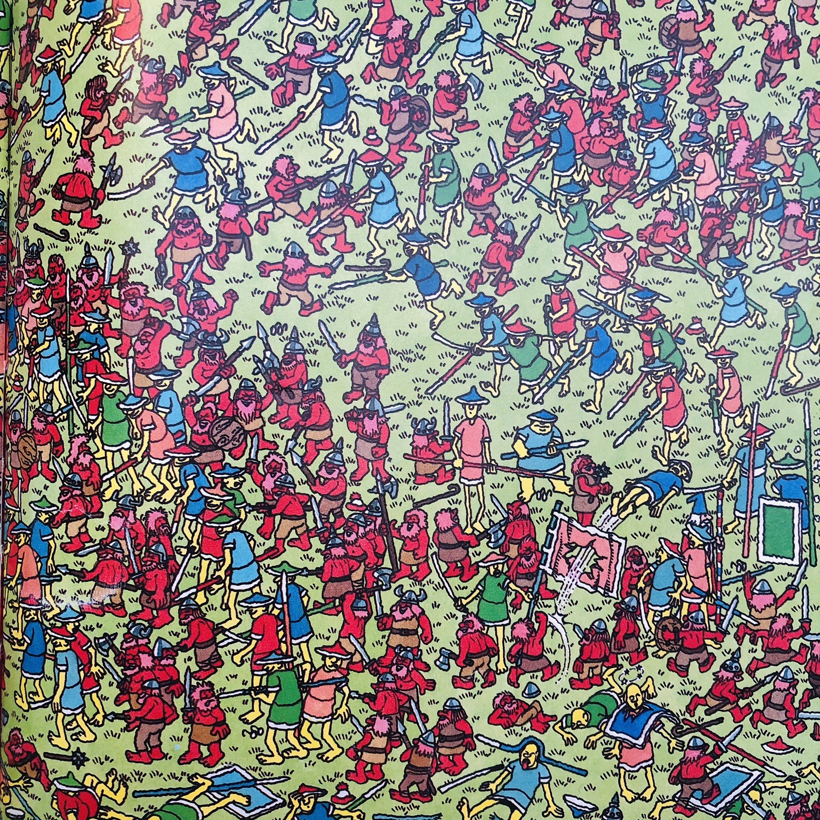 THE GREAT WALDO SEARCH 1989 – First Edition Hardcover Book Martin Hanford