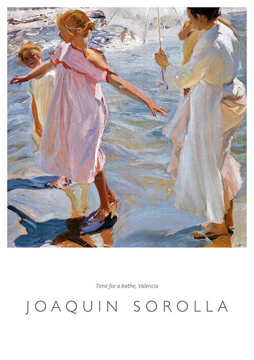 THE POSTER BOOK by JOAQUÍN SOROLLA (Art Poster Series) 10pcs
