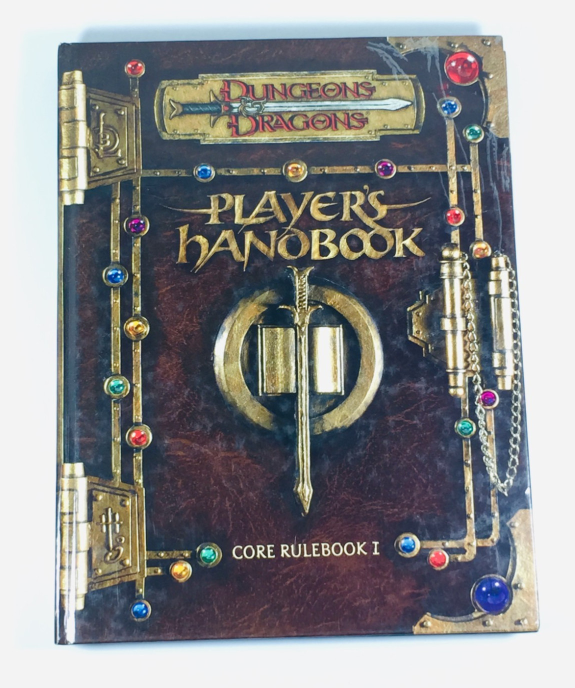 DUNGEONS & DRAGONS “PLAYER’S HANDBOOK” CORE RULEBOOK 1 (MISSING DISC) VTG D&D+++