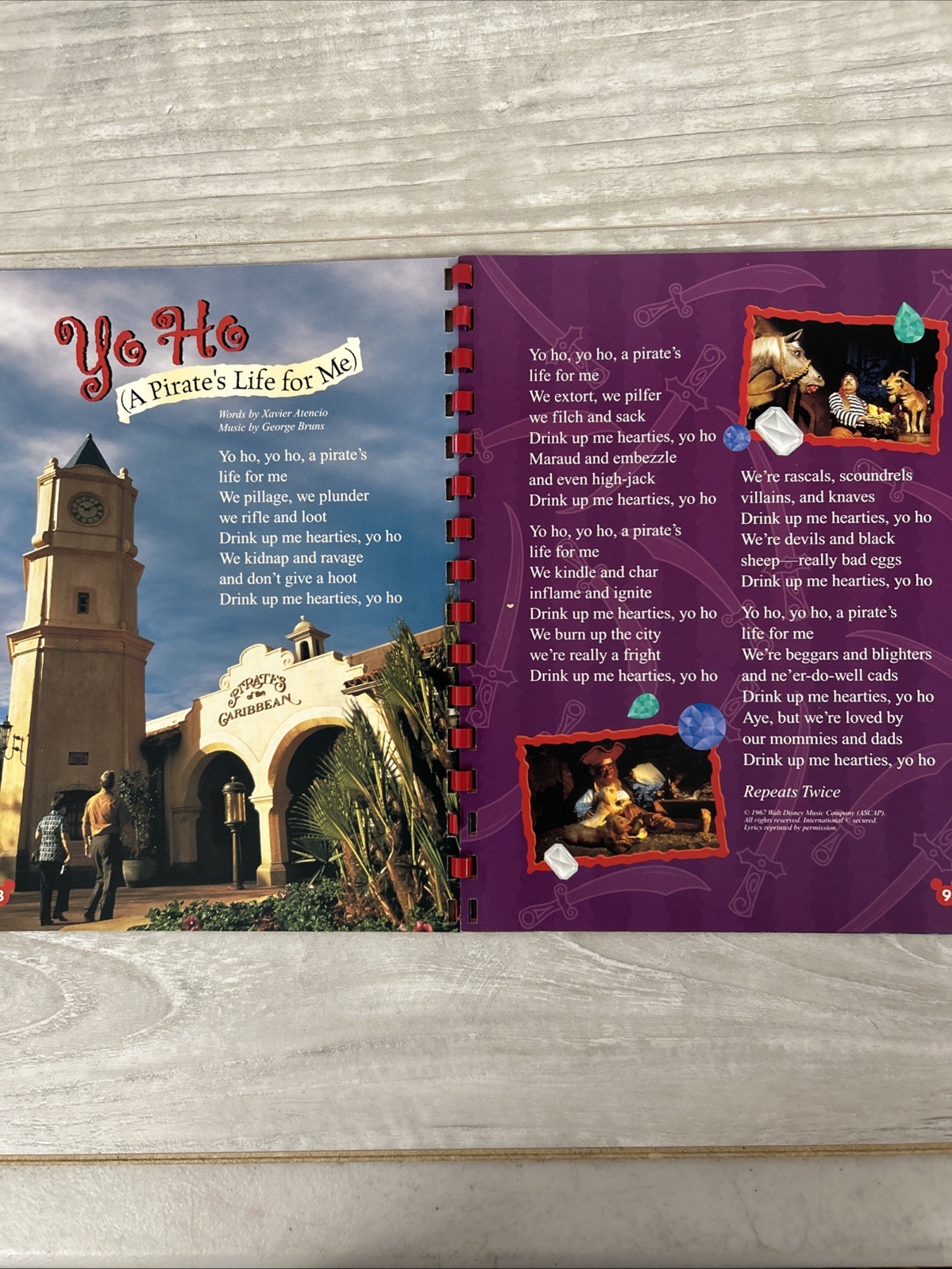 Disney’s Mickey Mouse 1977 50 Happy Years + Theme Park Sing Along A3