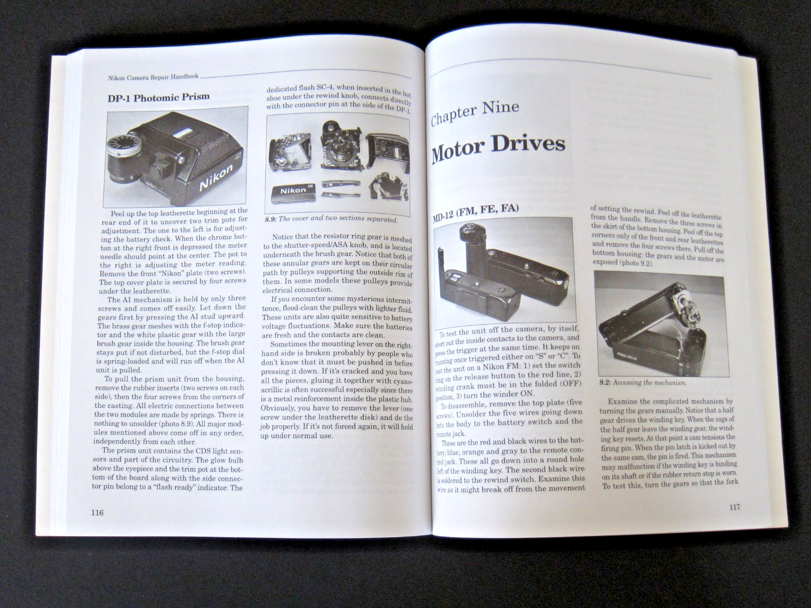 Nikon Camera Repair Handbook: Repairing & Restoring Collectible Nikon Cameras