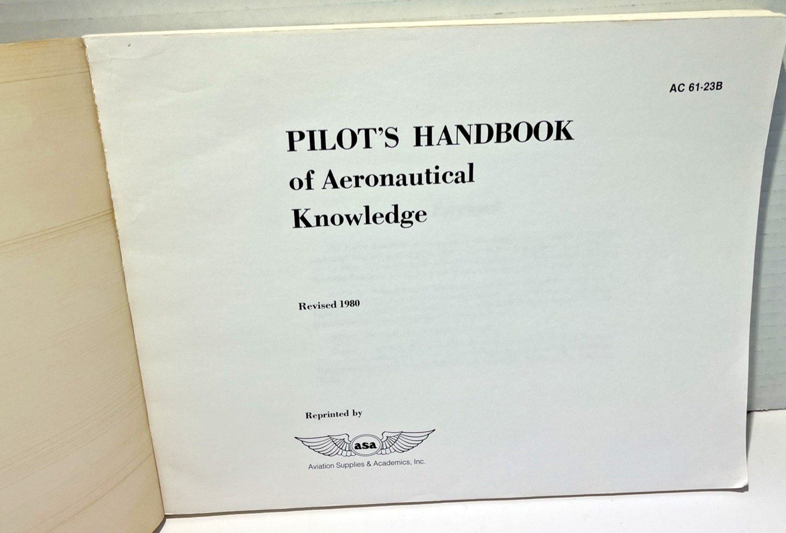 Aeronautical Pilots Handbook”Fatigue” By James C. Miller Aviation Aircraft lot 4