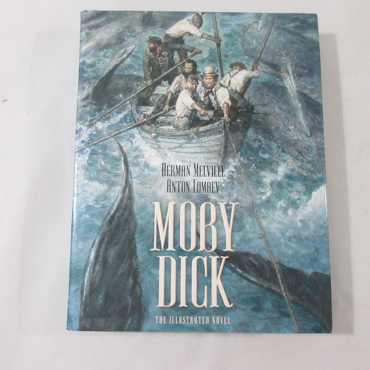 Moby Dick The Illustrated Novel Herman Melville Anton Lomaev Hardcover 2018