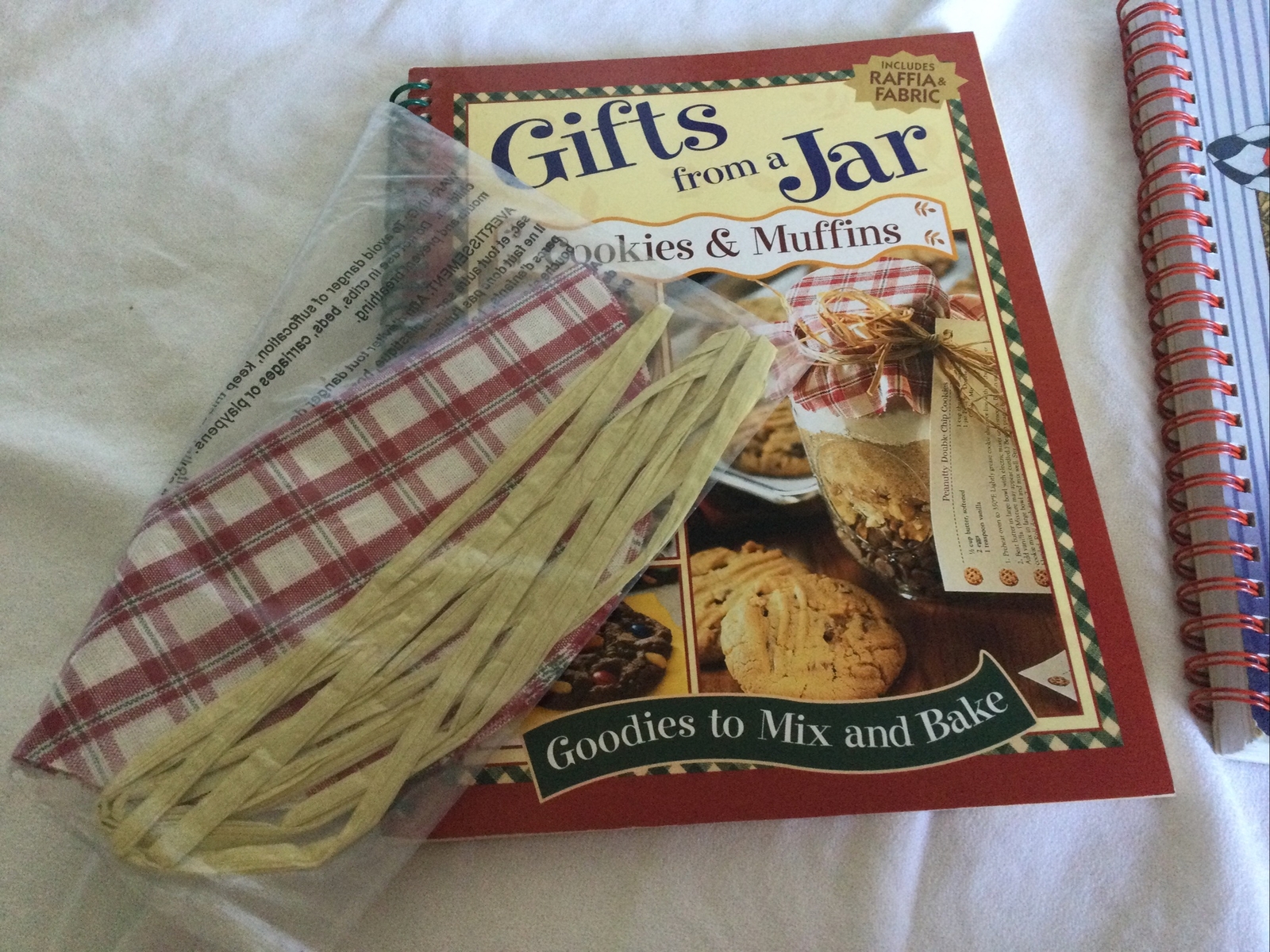 2 Spiral-bound Books: Gifts From a Jar Cookies Muffins Gifts for the Cookie Jar