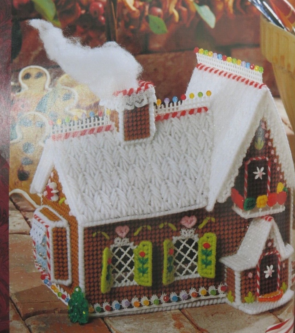Hardcover “Plastic Canvas Celebration Gifts” Book, 160 pages for 67 DIY Gifts