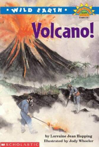 Wild Earth: Volcano (Hello Reader Level 4, Grades 2 3) – Paperback – GOOD