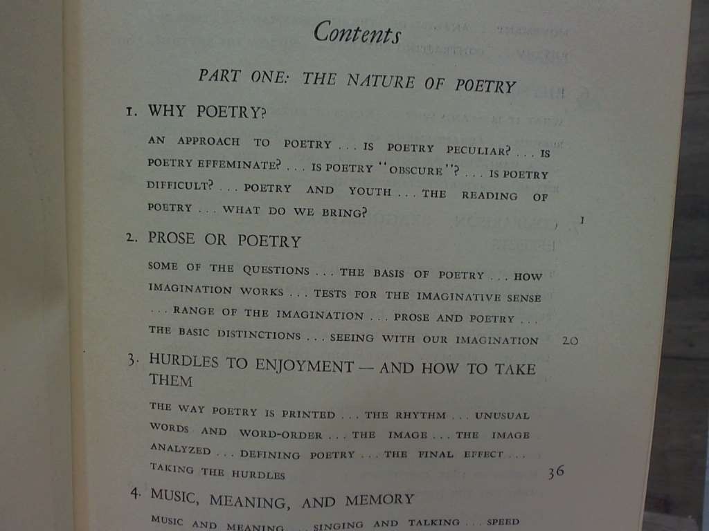 Doorways to Poetry by Louis Untermeyer Harcourt, Brace and Co.: New Yor