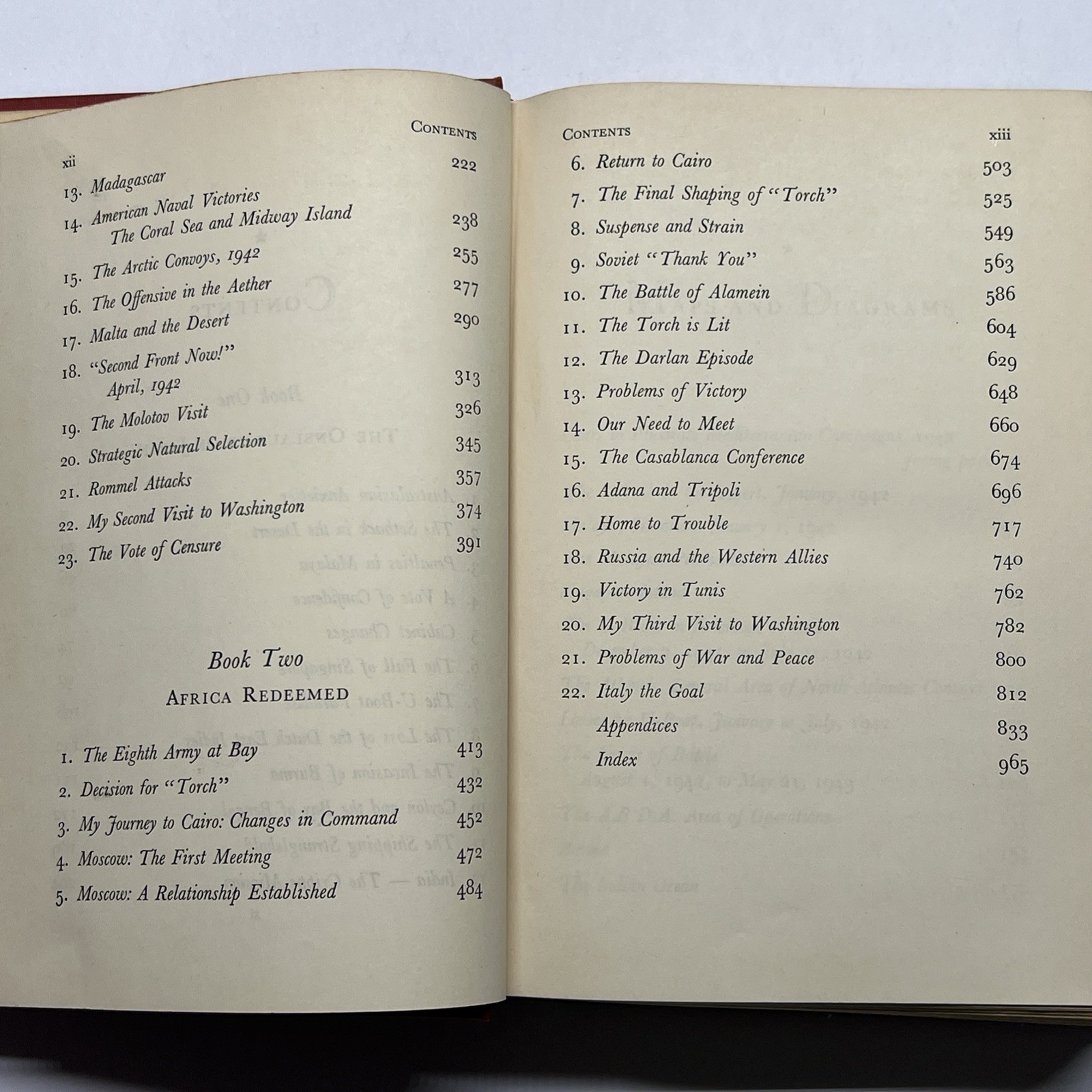 The Hinge of Fate by Winston Churchill (1950, HC, Houghton Mifflin)