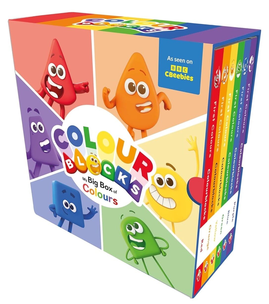 Colourblocks: My Big Box of Colours 6 Books Collection Set – Ages 3-6 – BB