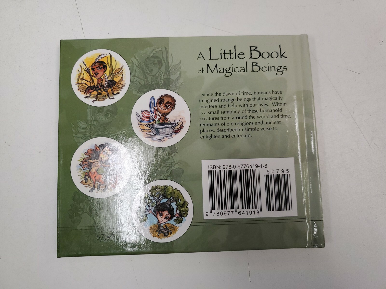 A Little Book of Magical Beings Llyn Hunter 2008 Hardcover 1st edition signed