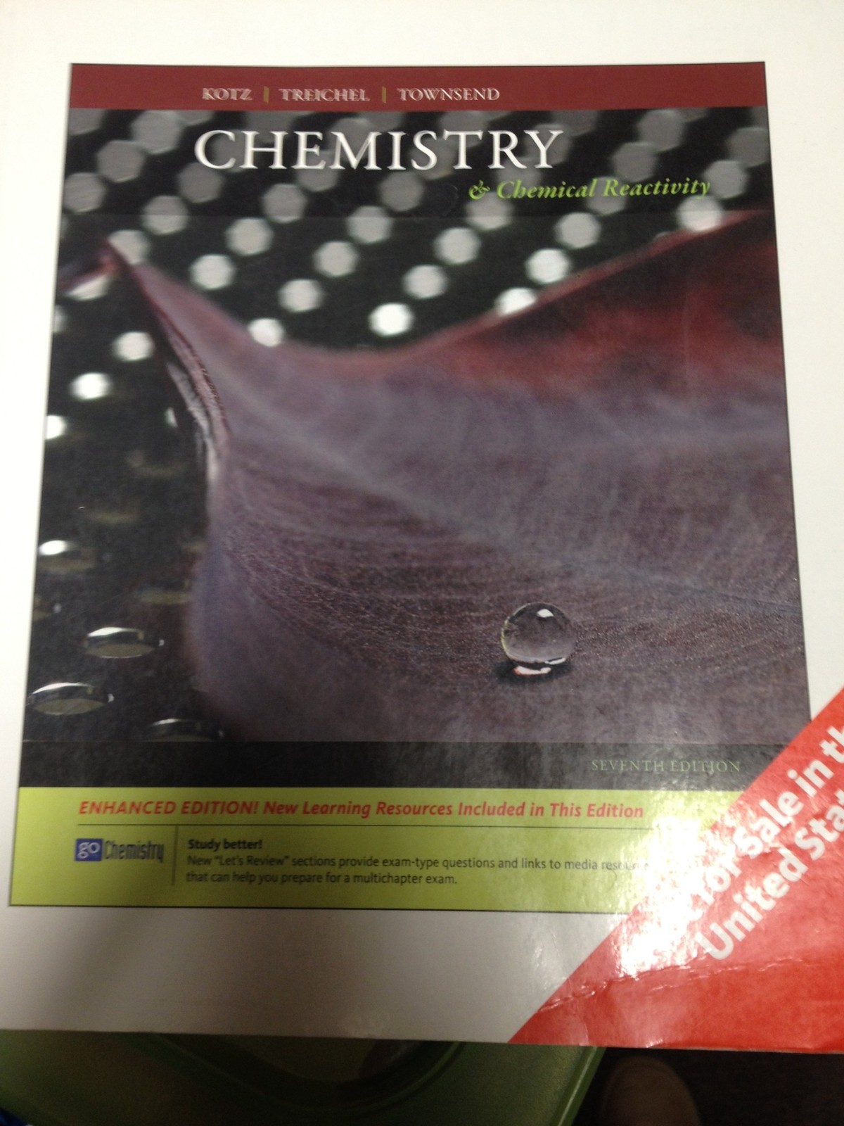Chemistry and Chemical Reactivity (Available Titles OWL)