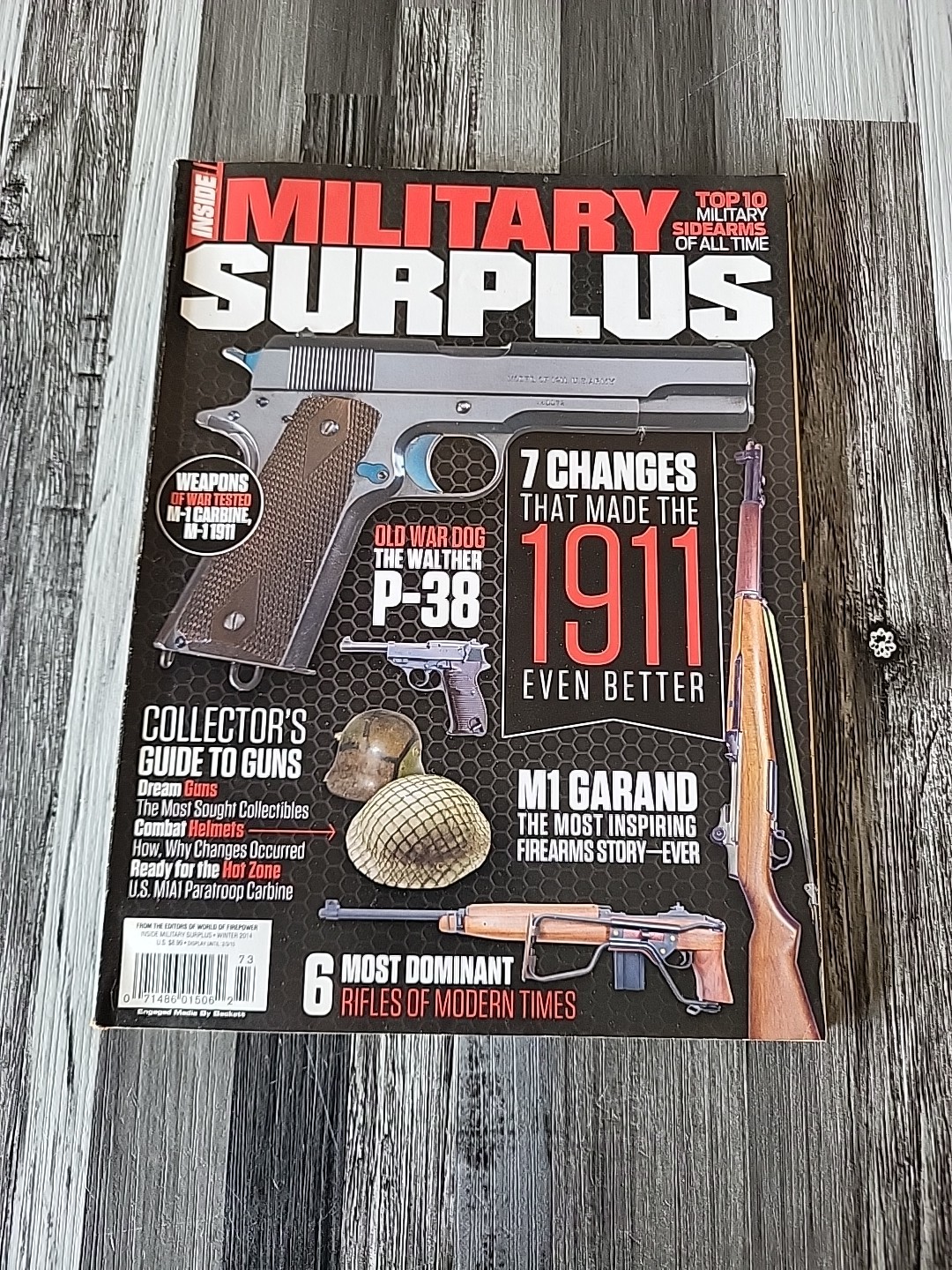 Inside Military Surplus Magazine Winter 2014 – Top 10 Sidearms Ever – Softcover
