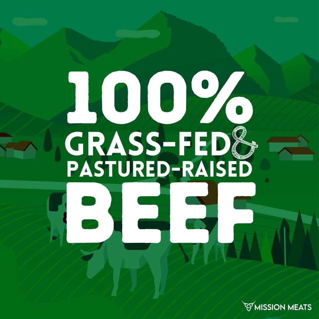 Nutritious Kids Beef Sticks – 24ct Grass Fed, No Added Sugar, Allergen Friendly