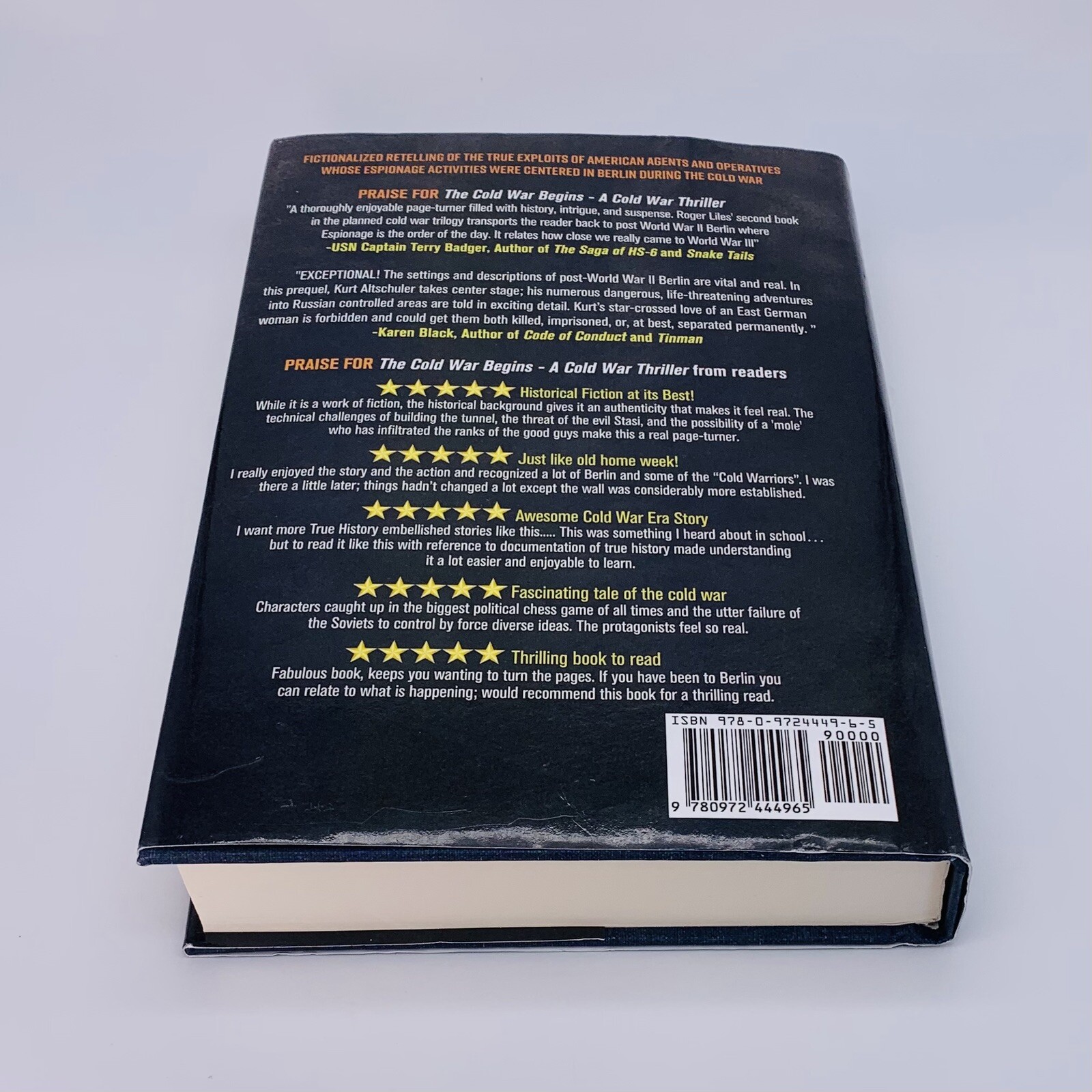The Cold War Begins: 2nd Volume of The Berlin Tunnel Trilogy by Roger L. Liles