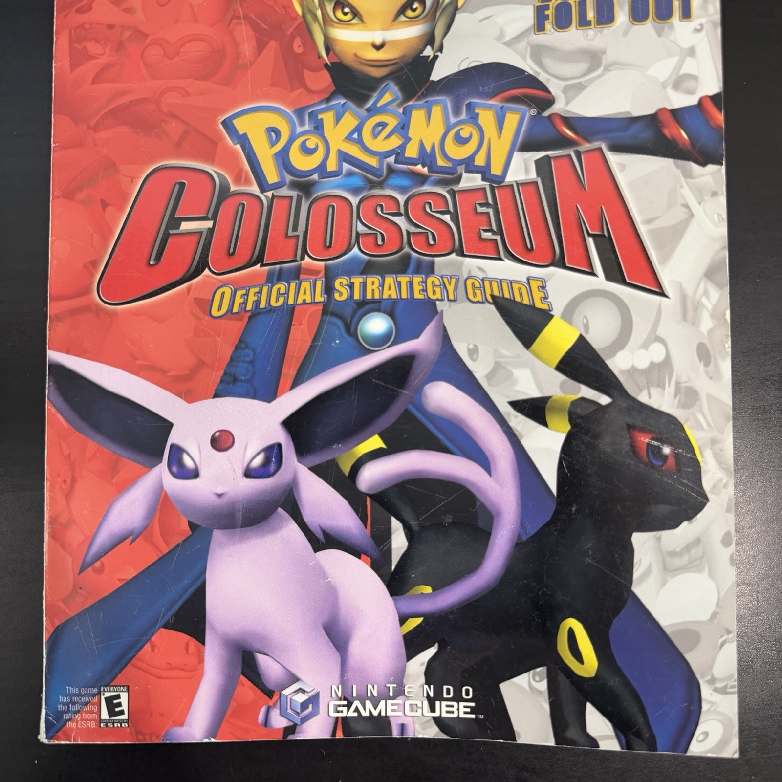 Nintendo GameCube Pokemon Colosseum Official Brady Games Strategy Guide W Poster