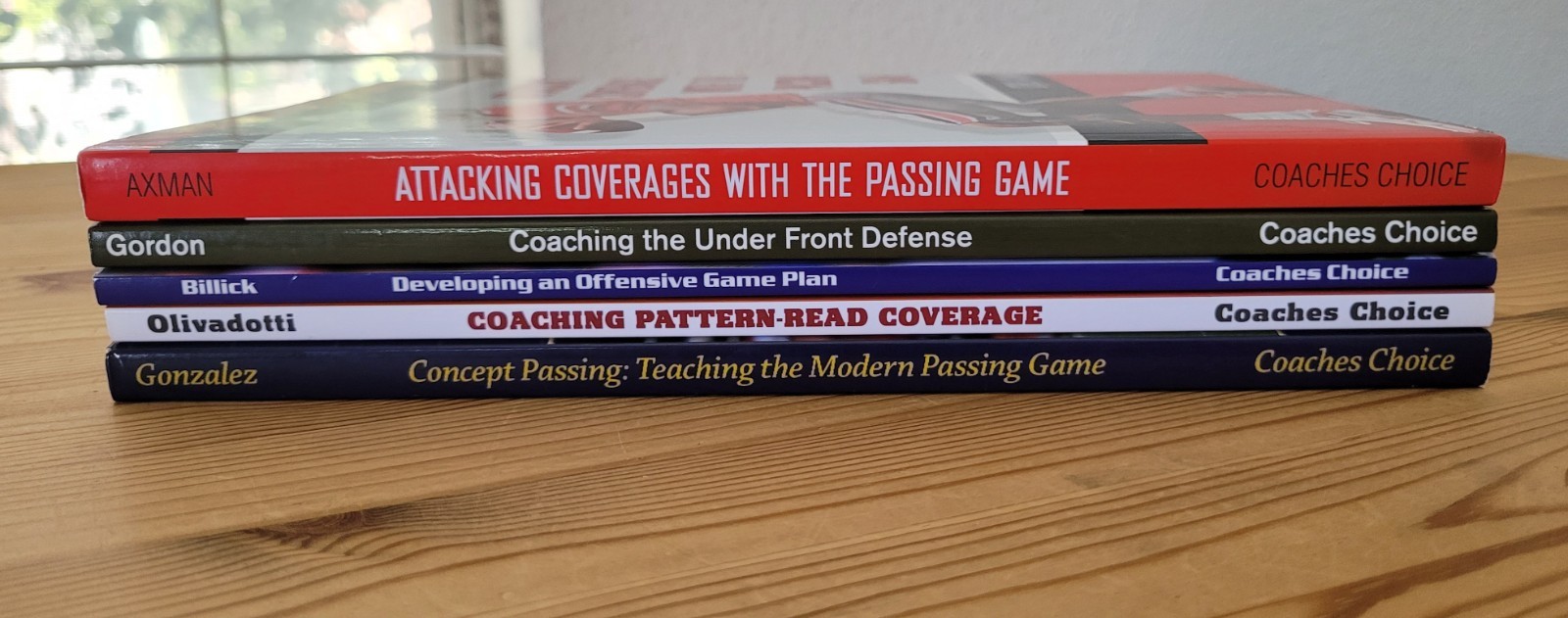 Coaches Choice Football coaching skills drills books 9781606790762 9781585180059