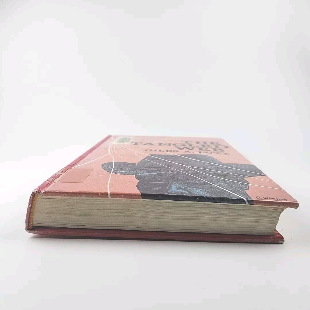 The Tangled Web by Giles A. Lutz LARGE PRINT Edition Hardcover Book 1983