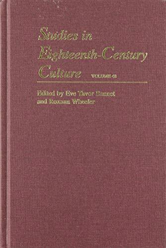 Studies in Eighteenth-Century Culture: Volume 48 (Hardcover)