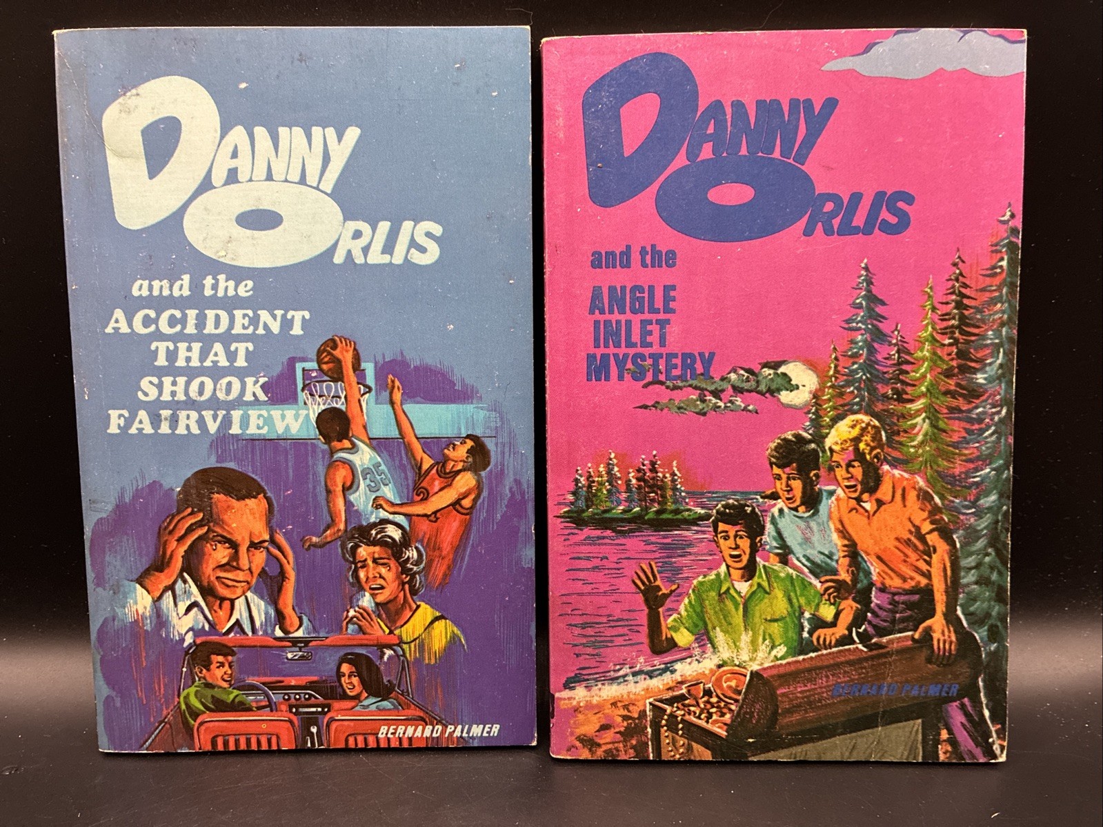 Danny Orlis Books, Lot Of 30! Bernard Palmer 1960’s Moody Press YA, Christian