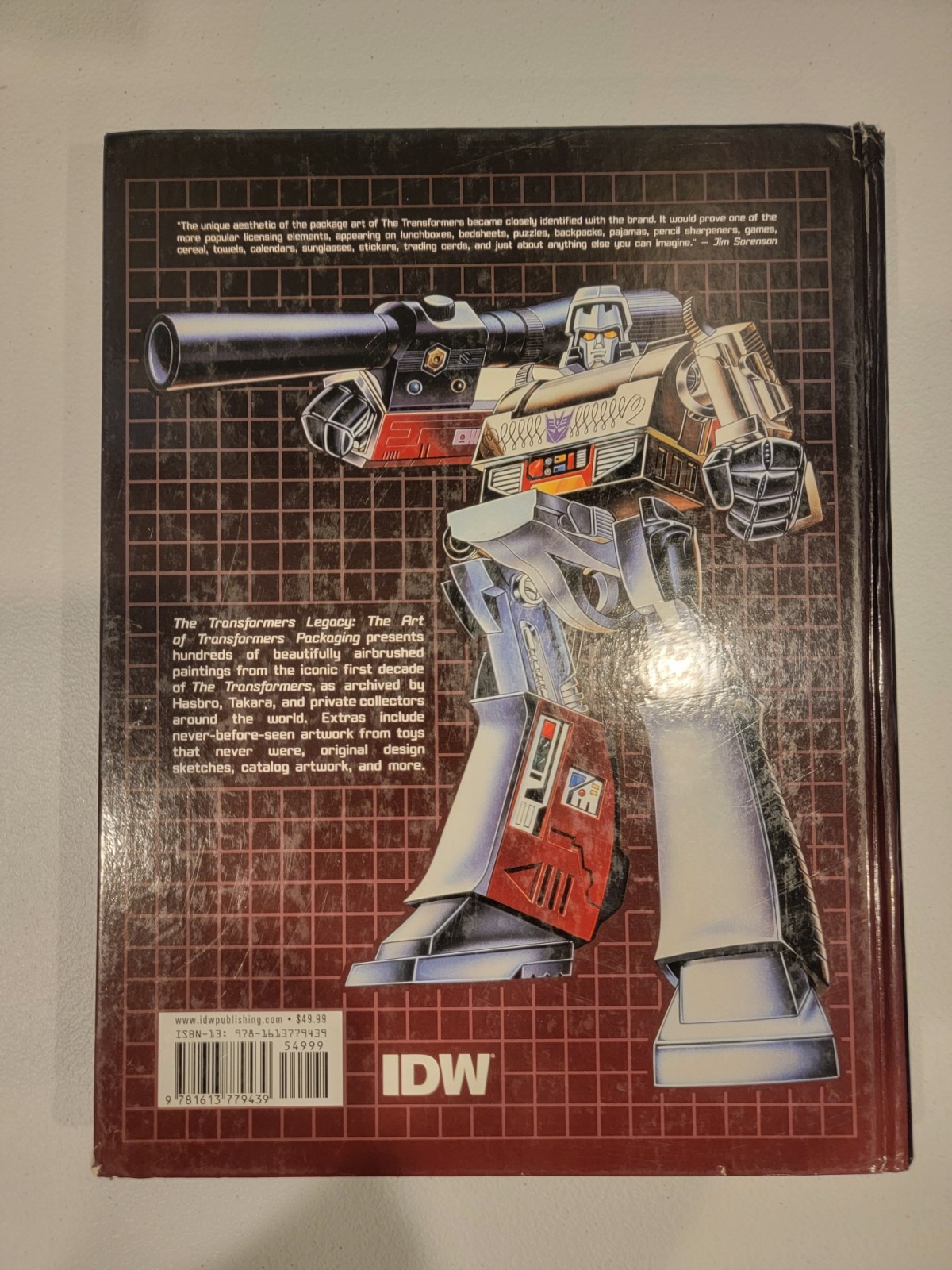 Transformers Legacy Book: The Art of Transformers Packaging + Visual Guide Book