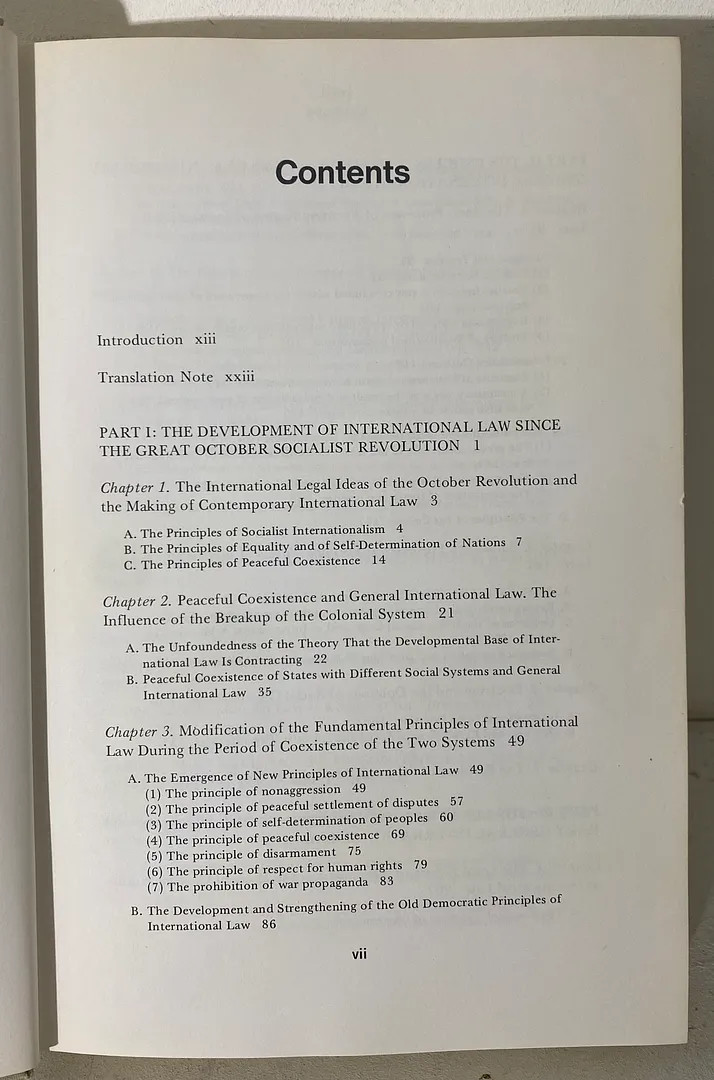 Theory of International Law