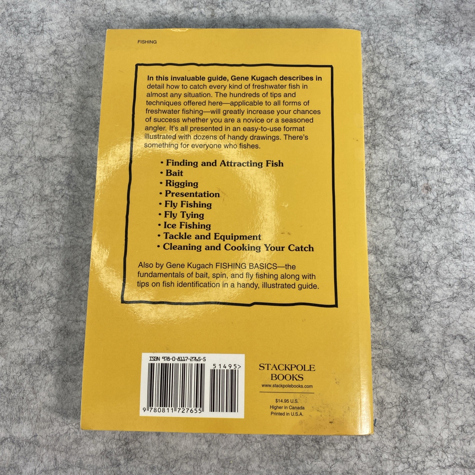 Freshwater Fishing Tips & Techniques by Gene Kugach [1997 1st Edition Paperback]