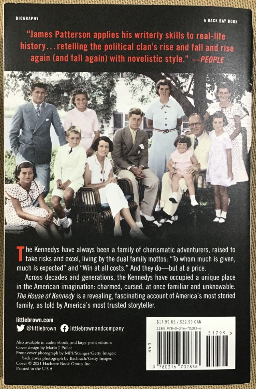 The House of Kennedy – by James Patterson (Paperback) NEW 📖