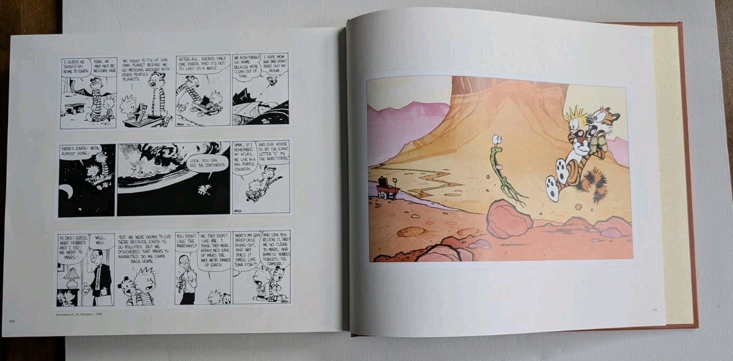 Complete Calvin and Hobbes by Bill Watterson 2005 Hardcover w Slipcase 3 Volumes