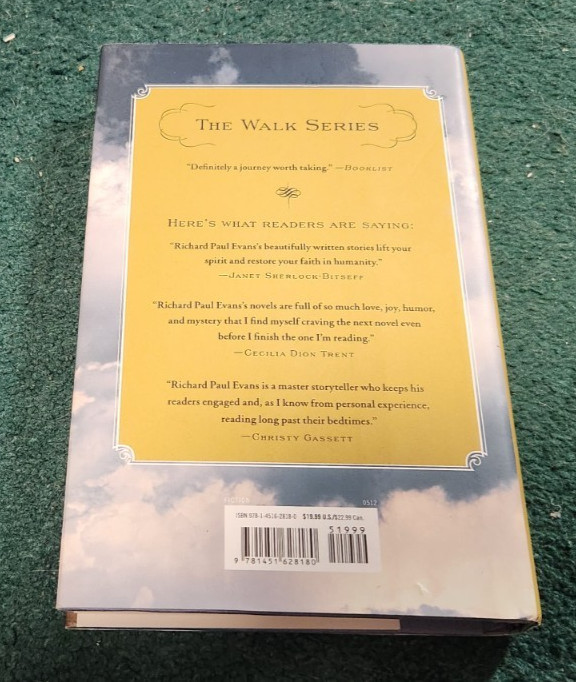 2012 THE ROAD TO GRACE Novel 3rd Journal of The Walk Series Richard Paul Evans