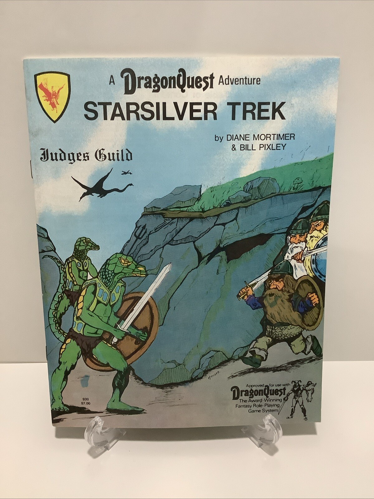 Starsilver Trek Judges Guild Dragon Quest Adventure 1982 Softcover RPG Book