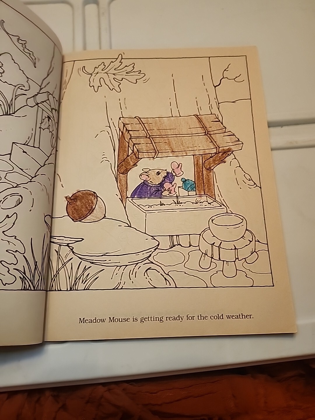 Meadow Mouse City Christmas ,A Story To Color, Coloring Book,By Random House