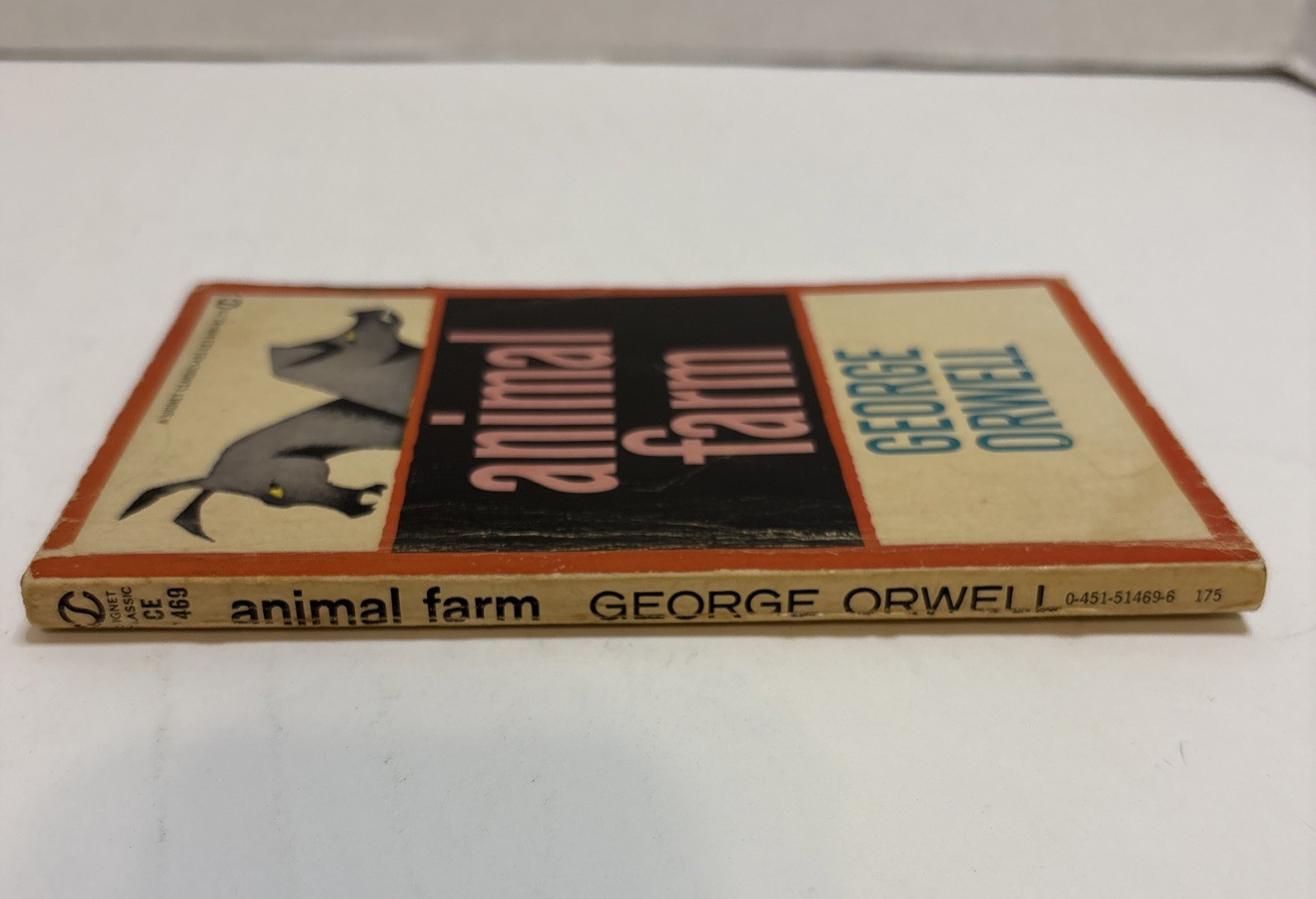 Vintage! George Orwell Book Set: Animal Farm and 1984 Paperback Signet Classic